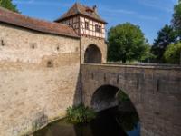 Das Rödertor mit Brücke - Rothenburg o.d.T.